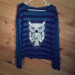 Sparkly Owl Sweater ❤️